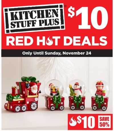 Kitchen Stuff Plus Canada Red Hot Sale: $10 Deals, Save 67% on Henckels Multi Purpose Scissors + More Flyer’s Offers