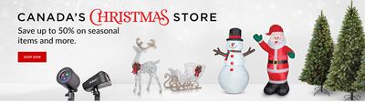 Canadian Tire Christmas Store Up to 50% Off + Save Big on Winter Tires + More
