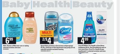 Loblaws Ontario: Secret Deodorant 67 Cents After Coupon And Points