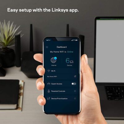  Linksys Max-Stream AC2200 High-Performance Tri-Band Mesh WiFi Router on Sale for $ 149.99 (Save $ 80.00) at Amazon Canada