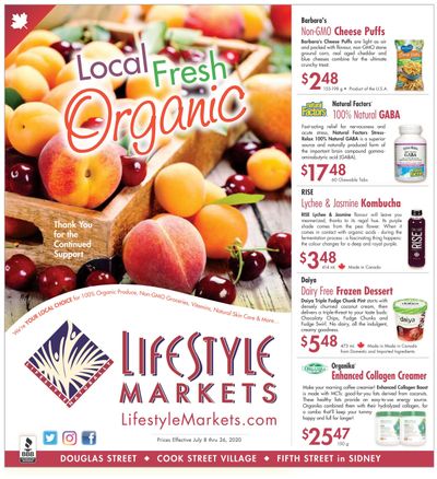 Lifestyle Markets Flyer July 8 to 26