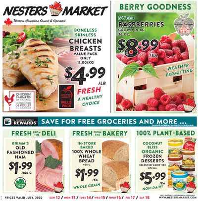 Nesters Market Flyer July 12 to 18