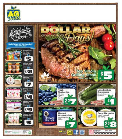 AG Foods Flyer July 12 to 18