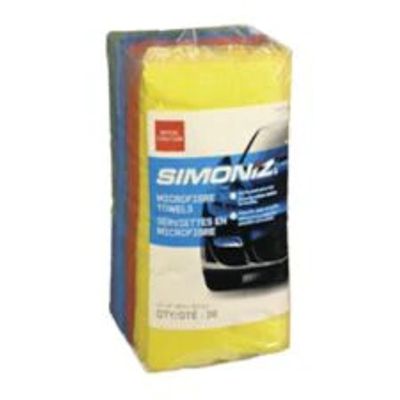 SIMONIZ Microfibre Towels, 36-pk On Sale for $9.99 (Save 55%) at Canadian Tire
