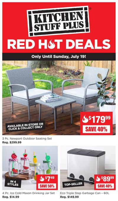 Kitchen Stuff Plus Red Hot Deals Flyer July 13 to 19
