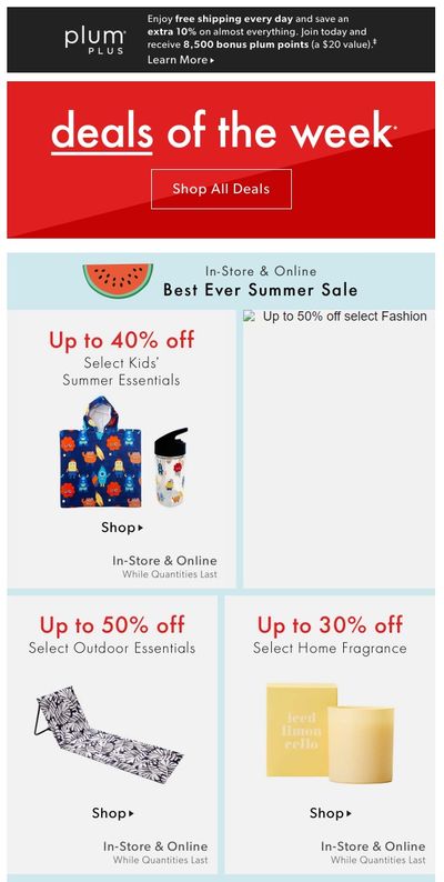 Chapters Indigo Online Deals of the Week July 13 to 19
