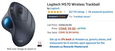 Amazon Canada Deals: Save 44% on Logitech Wireless Trackball + 53% on Crayola Ultimate Light Board, Holiday Toys + More Offers