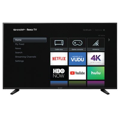 Sharp 4K Roku Smart TV, 58-in On Sale for $419.99 at Canadian Tire Canada