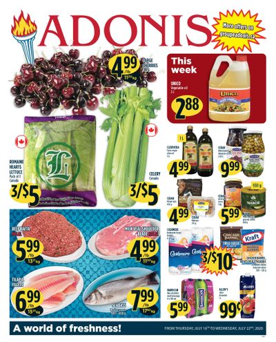 Adonis (ON) Flyer July 16 to 22