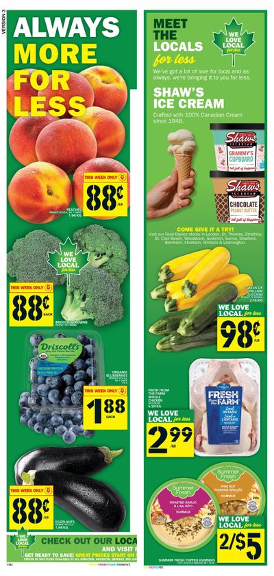 Food Basics (Hamilton Region) Flyer July 16 to 22
