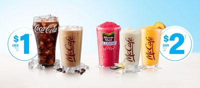 McDonald’s Canada Summer Drink Days: Fountain Drink Any Size, or a McCafé Iced Coffee for $1.00