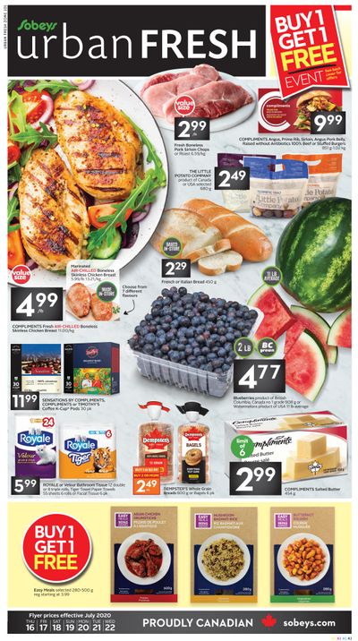 Sobeys Urban Fresh Flyer July 16 to 22