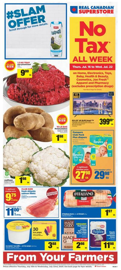 Real Canadian Superstore (ON) Flyer July 16 to 22