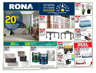 Rona (West) Flyer July 16 to 22