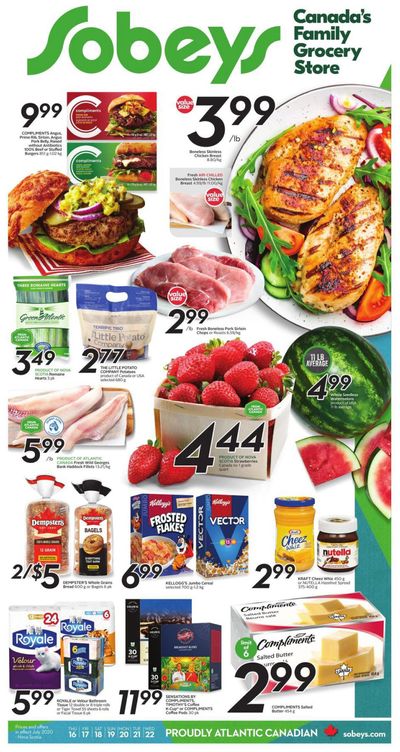 Sobeys (Atlantic) Flyer July 16 to 22