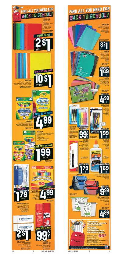 Jean Coutu (NB) Flyer July 17 to 23