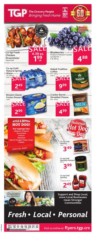 TGP The Grocery People Flyer July 16 to 22