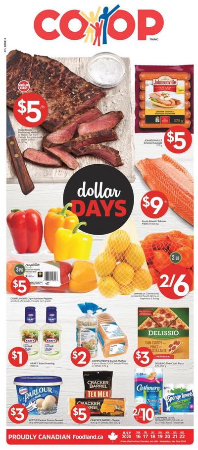 Foodland Co-op Flyer July 16 to 22