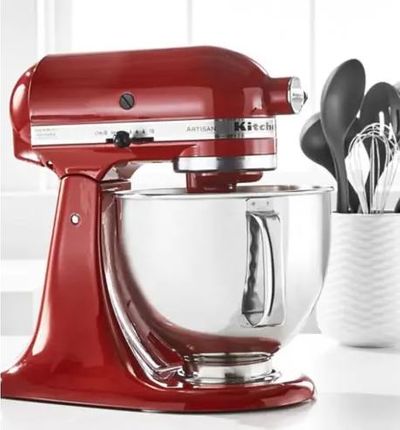 KitchenAid Artisan Stand Mixer with GIFT 6-piece Utensil Set For $359.99 At Hudson's Bay Canada