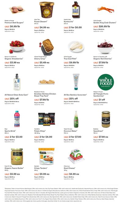 Whole Foods Market (West) Flyer July 15 to 21