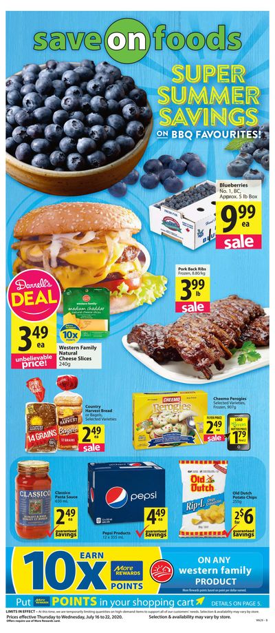 Save on Foods (AB) Flyer July 16 to 22