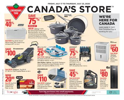 Canadian Tire (Atlantic) Flyer July 17 to 23
