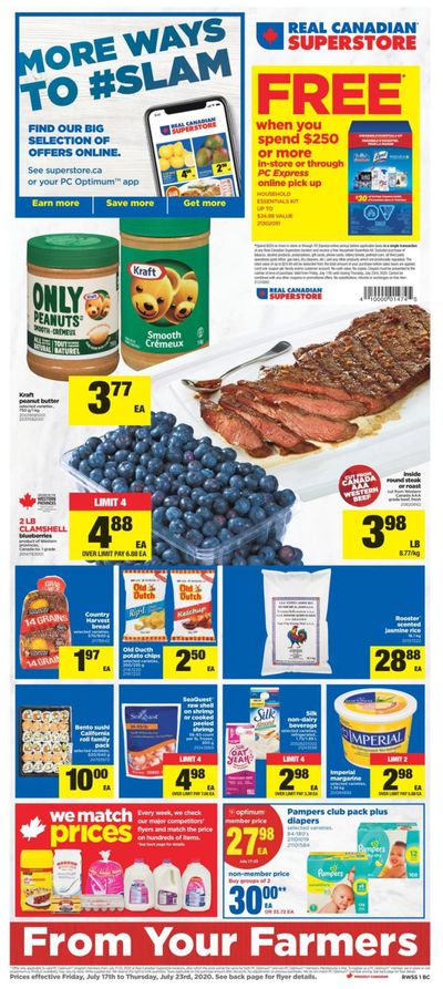 Real Canadian Superstore (West) Flyer July 17 to 23