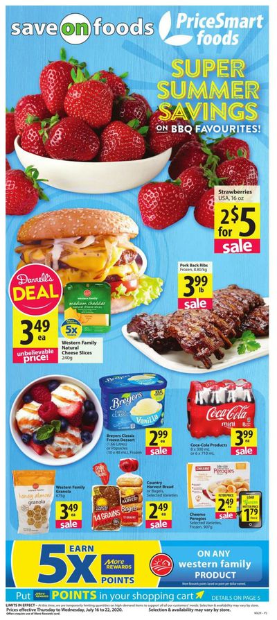 PriceSmart Foods Flyer July 16 to 22