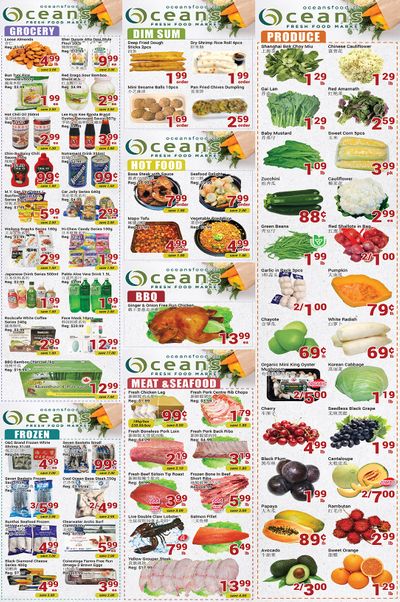 Oceans Fresh Food Market (Mississauga) Flyer July 17 to 23