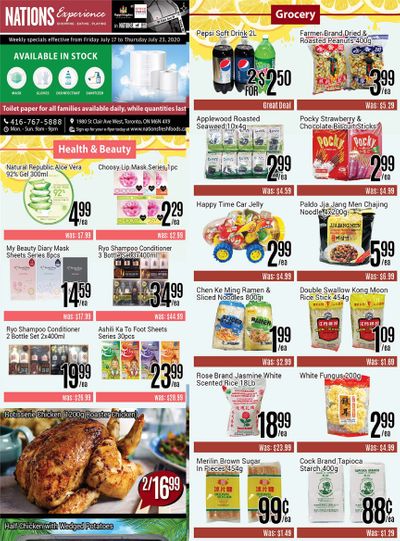 Nations Fresh Foods (Toronto) Flyer July 17 to 23