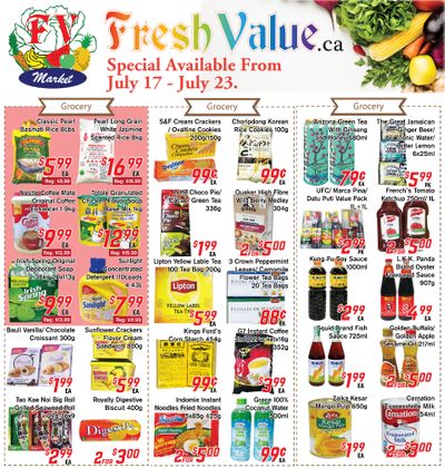 Fresh Value Flyer July 17 to 23