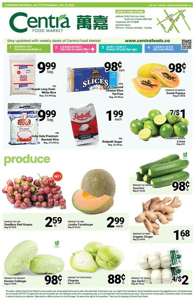 Centra Foods (North York) Flyer July 17 to 23