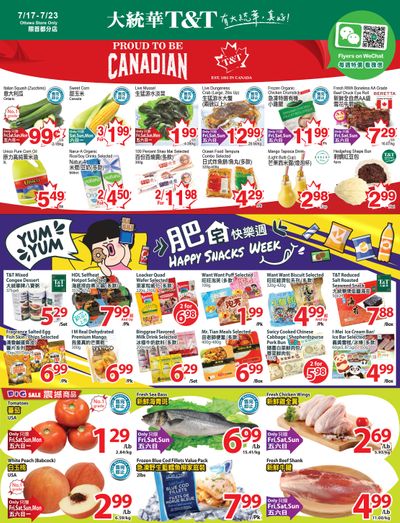 T&T Supermarket (Ottawa) Flyer July 17 to 23