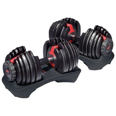 Bowflex SelectTech 552 Adjustable 5lb. - 53lb. Dumbbells On Sale For $599.99 at Best Buy Canada