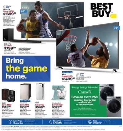 Best Buy Flyer July 17 to 23