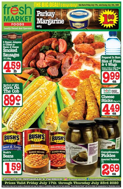 Fresh Market Foods Flyer July 17 to 23