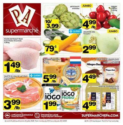 Supermarche PA Flyer July 20 to 26