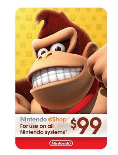 Nintendo eShop $99 Gift Card (Email Delivery) For $94.00 At Newegg Canada