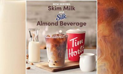 NON-DAIRY is HERE! at Tim Hortons