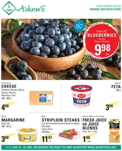 Askews Foods Flyer July 19 to 25