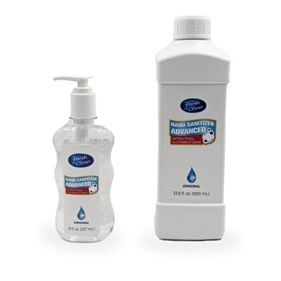 Jumbo Sanitizer Kit: 237 ml Pump Bottle + 1 L Refill On Sale for $9.99 at Showcase Canada 