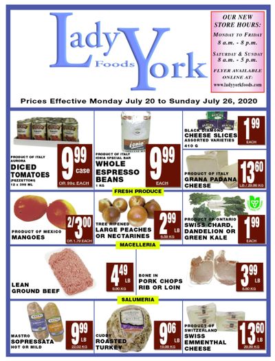 Lady York Foods Flyer July 20 to 26