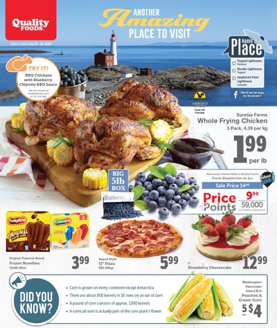 Quality Foods Flyer July 20 to 26