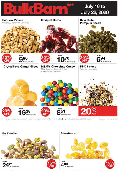 Bulk Barn Canada Deals: Save 20% Off Select Products