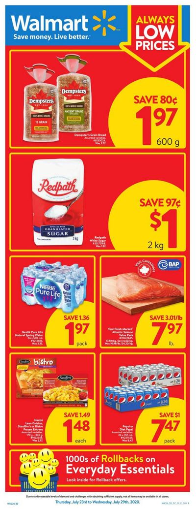 Walmart (ON) Flyer July 23 to 29