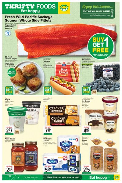 Thrifty Foods Flyer July 23 to 29