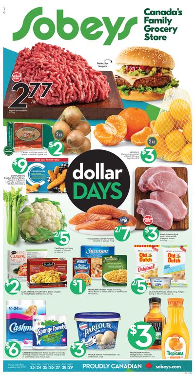 Sobeys (ON) Flyer July 23 to 29