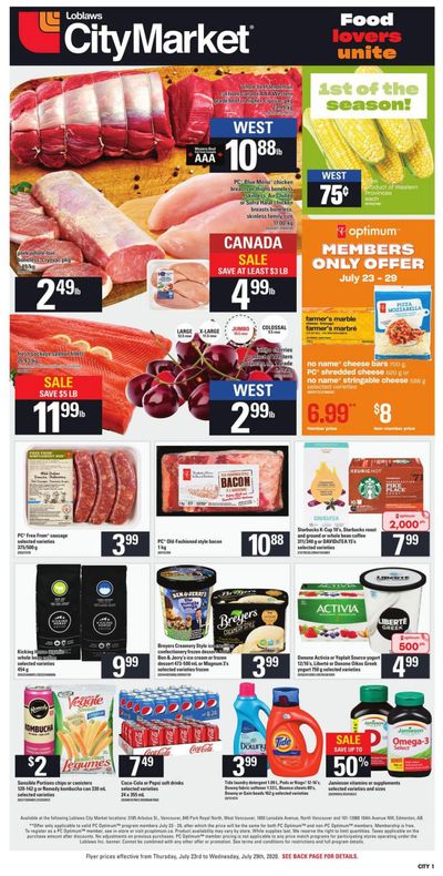 Loblaws City Market (West) Flyer July 23 to 29