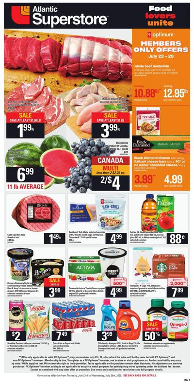 Atlantic Superstore Flyer July 23 to 29