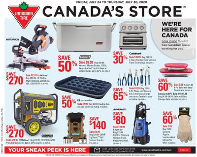 Canadian Tire (ON) Flyer July 24 to 30